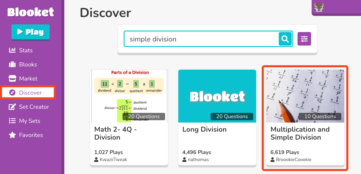 How to Favorite a Blooket Question Set Blooket