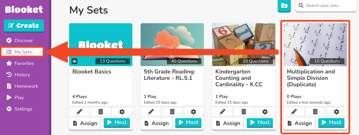 How to Duplicate a Public Question Set in Blooket Blooket